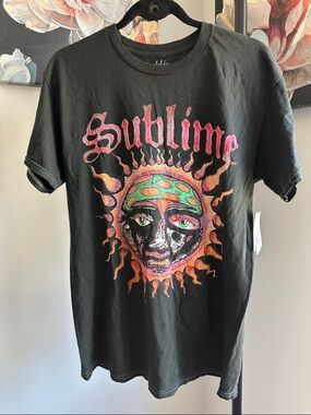 Sublime Black Graphic Short Sleeve Tee